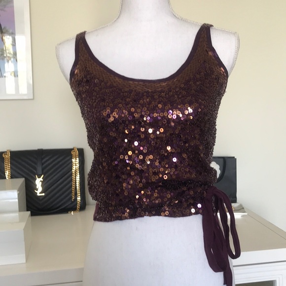 New Escada - Wool, Silk & Cashmere beaded tank - Picture 2 of 8